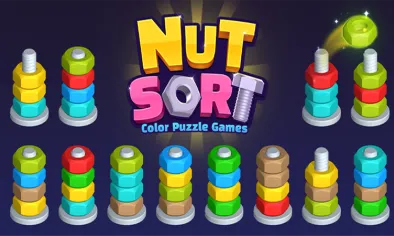 Nut Sort: Color Sorting Game img