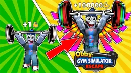 Obby: Gym Simulator, Escape