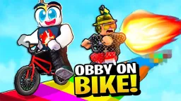 Obby but You’re on a Bike